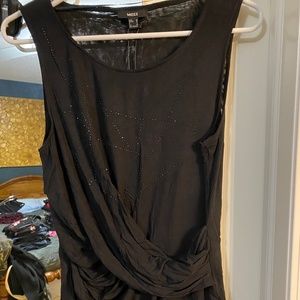 Women’s dressy black top